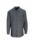 Long Sleeve Industrial Work Charcoal Shirt