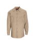 Long Sleeve Industrial Work Light Tan Shirt