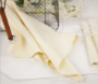 Mini-check table linens for restaurants