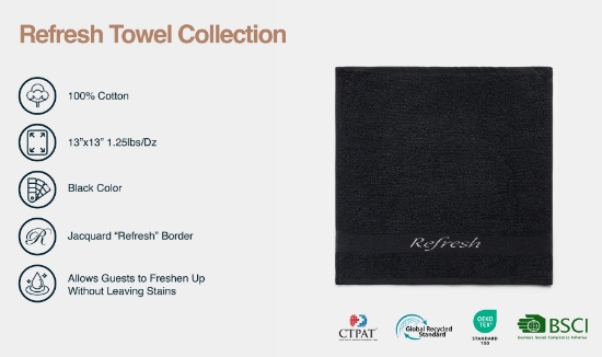 Refresh Washcloth Towel care instructions