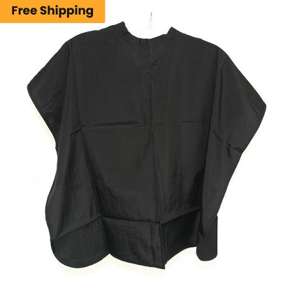 Black, Short Comb Out Hairstyling Cape Black, Short Comb Out Hairstyling Cape