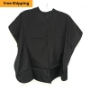 Black, Short Comb Out Hairstyling Cape