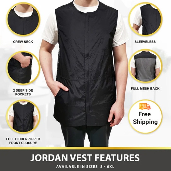 Jordan Mesh-Back Vest Wholesale