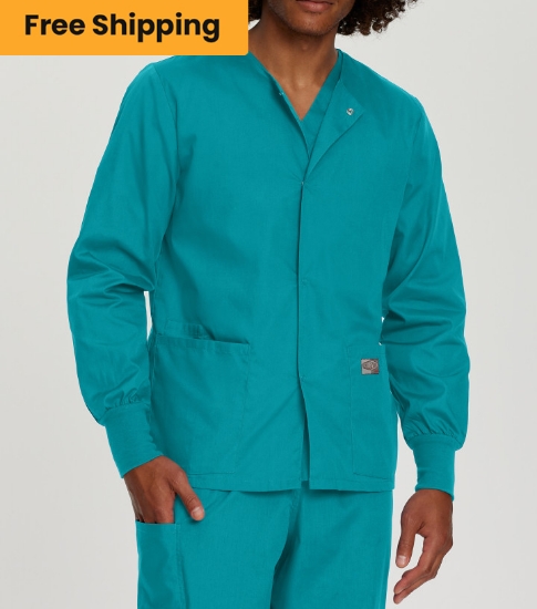 Landau Scrub Zone Unisex Warm-Up Scrub Jacket