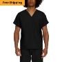 Landau Scrub Zone Unisex V-Neck Scrub Top