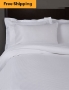 T-250 MicroStripe Hotel Bed Linen