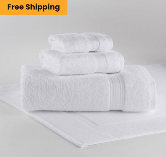 Crown Imperial White Towels