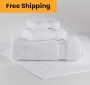 Hotel Emerald Towel Collection, 100% Cotton