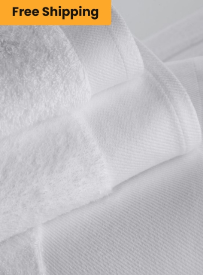 White Shore Collection Towels - 100% Cotton