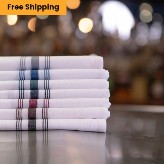 Riegel Premier Bistro Stripe Napkin - 18" x 22"