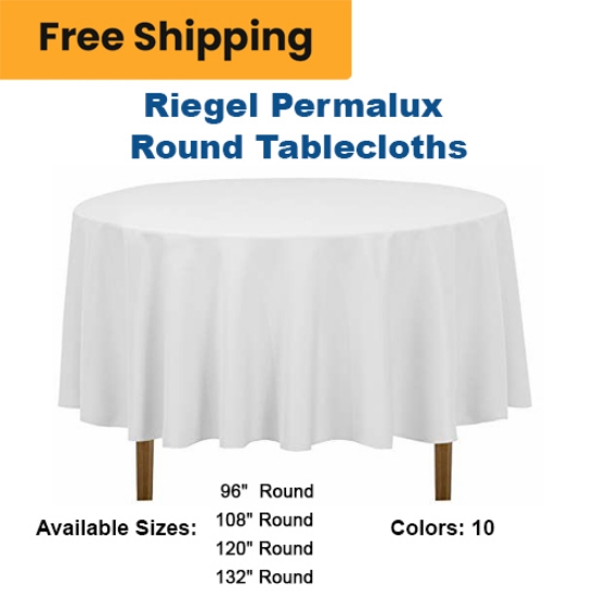 Riegel Permalux Round Tablecloths