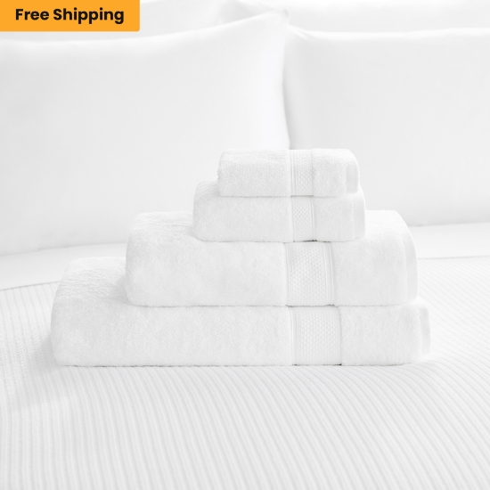 White Orchid Collection Towels