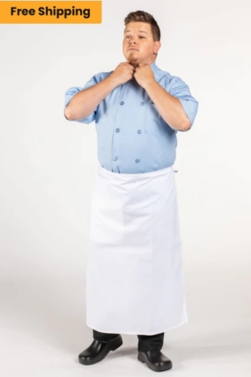 Inset Pocket Bistro Apron #3059 