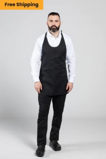 Scoop Neck Apron FS