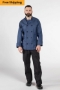 chambray chef coats - 100% cotton FS