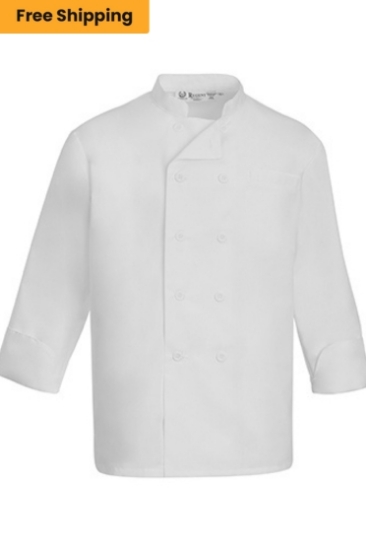 Mesh Back long sleeve Chef Coat FS