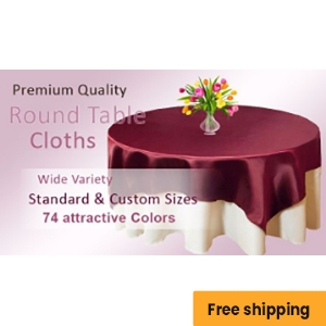Round Tablecloths /Covers