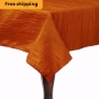 Delano Crinkle Taffeta Square Tablecloth