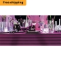  Poly Stripe Banquet Tablecloth