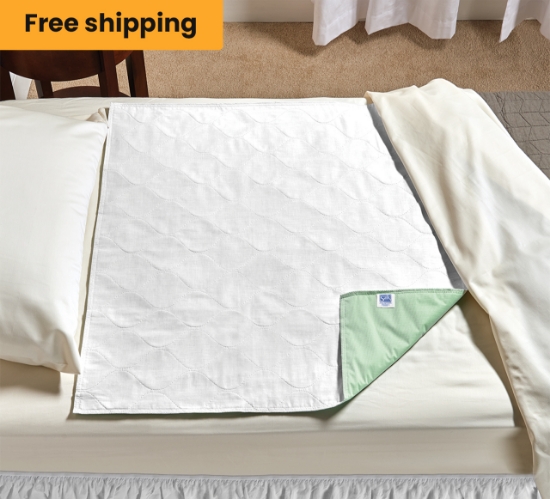  reusable incontinence underpad (bed pad)