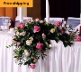 Basic Poly Shirred Table Skirts, Wholesale