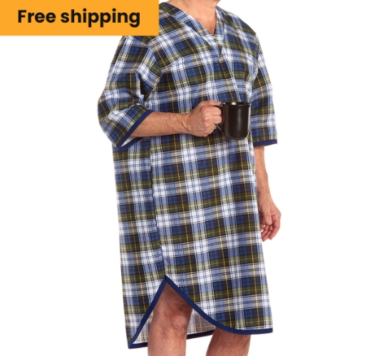 Comfortable Men’s Sleep Shirt
