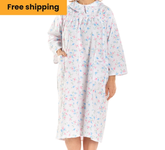 Flannelette™ Long Sleeve Flannel Gown