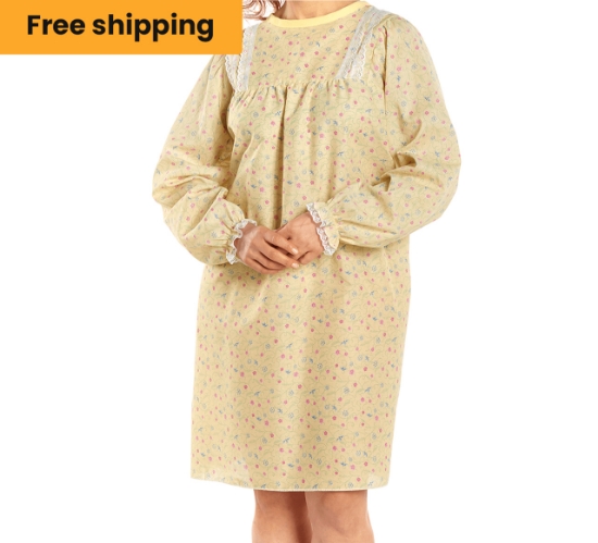 LadyLace™ Women’s Long Sleeve Patient Gown