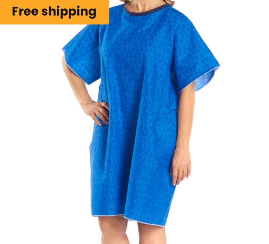 SnapWrap™ Deluxe Adult Patient Gown