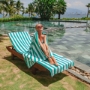 California Cabana Chaise Lounge Covers - 30" x 85"