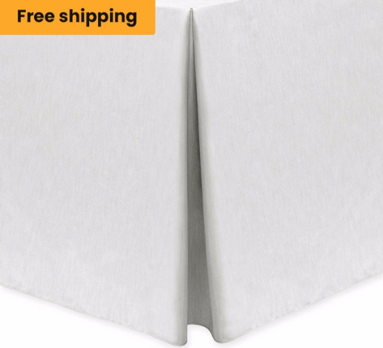 White, Majestic Fitted Tablecloth