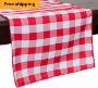 Poly Check Placemats & Runners - Free Shipping