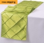 Pintuck Taffeta Placemats & Runners -  Free Shipping