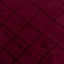 Pintuck Taffeta Placemats & Runners - Garnet
