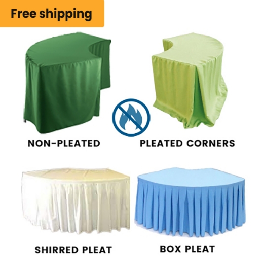Basic Polyester, 6030 Serpentine Tablecloth