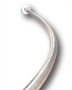 Curved Shower Rod 60 inch Stainless Steel