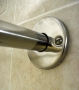 Stylish Chrome Shower Curtain Rod