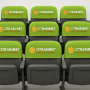 Stadium Seat Back Cover - 18.25" W x 15" H