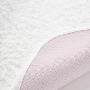 White Bath Rug Collection, 100% Polyester