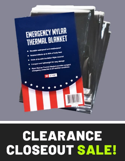 Emergency Mylar Thermal Blanket 