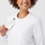 Women's Crew Neck Scrub Jacket