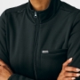 Women's Zip-Front Fleece Scrub Jacket
