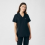 Women's Rib-Knit Side Panels Scrub
