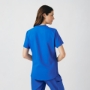 Women's Rib-Knit Side Panels Scrub