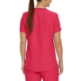 Women's Rib-Knit Side Panels Scrub