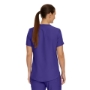 Women's Rib-Knit Side Panels Scrub