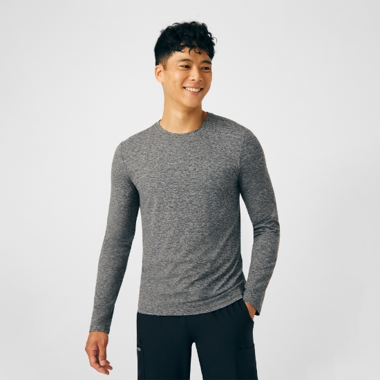 Men's Long-Sleeve Tee Under Scrub