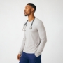 Men's Long-Sleeve Tee Under Scrub