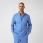 Men's Front Zip Scrub Jacket