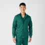 Men's Front Zip Scrub Jacket